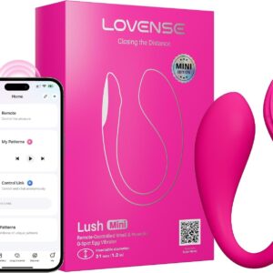Lovense Lush Mini wearable Bluetooth G-spot vibrator Lovense Lush Mini Wearable G-Spot Vibrator